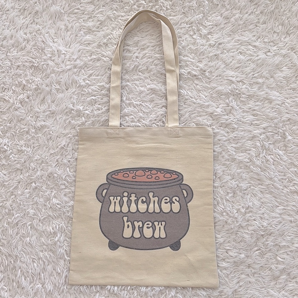 Halloween Handmade Canvas Tote Bag - Picture 7 of 9